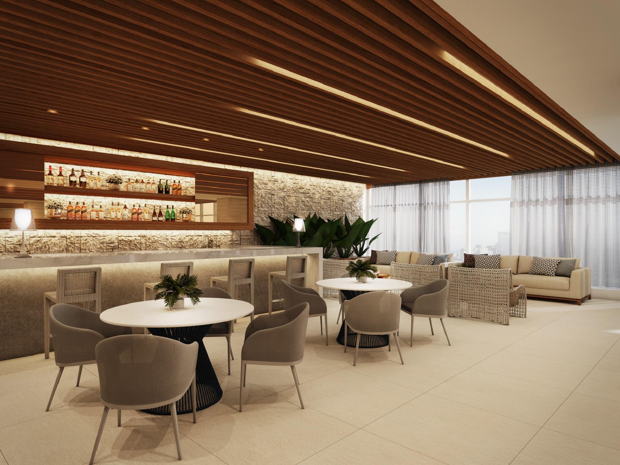 Sheraton Santos Hotel Eksteriør bilde The lounge at the airport