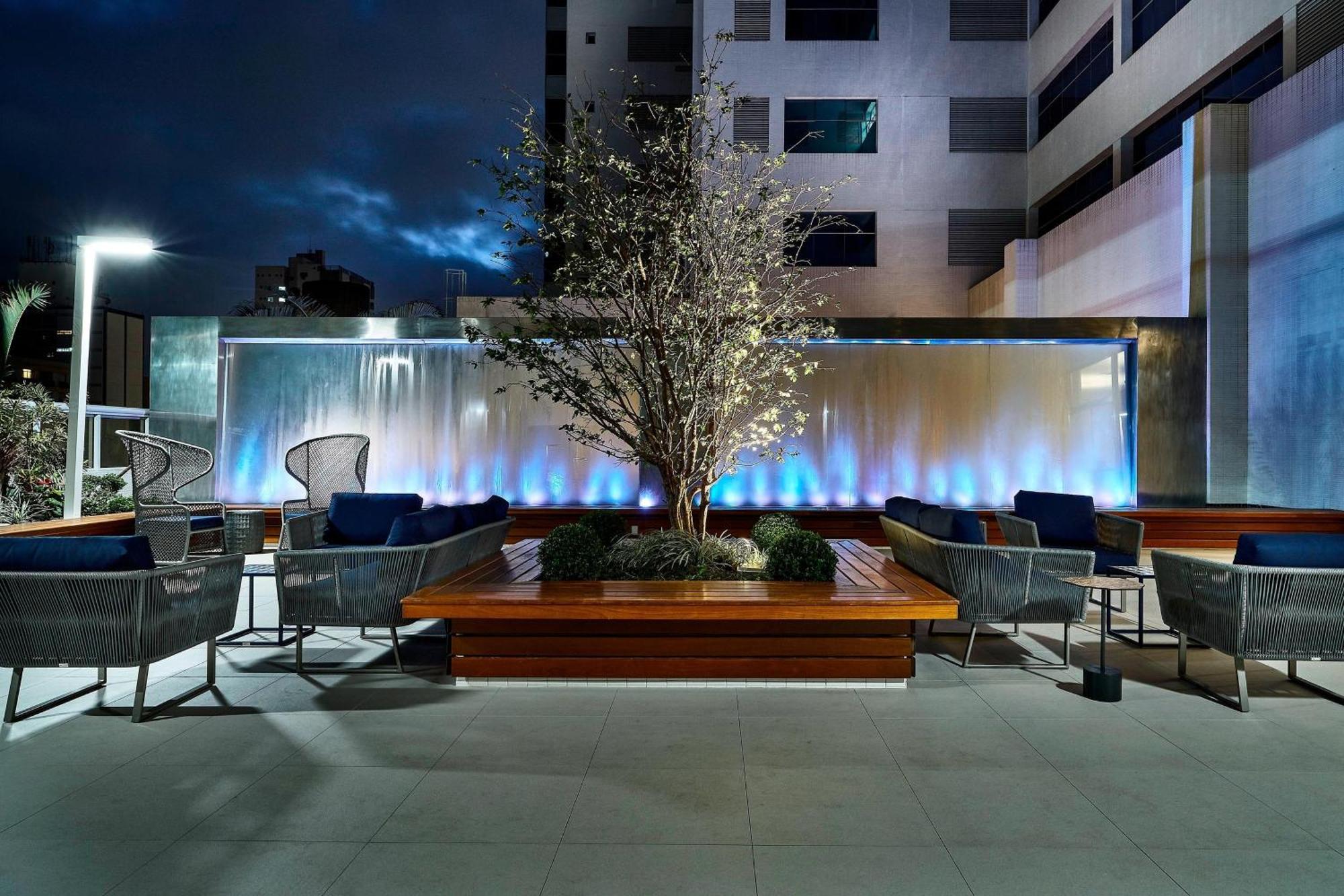 Sheraton Santos Hotel Eksteriør bilde The Sky Bar