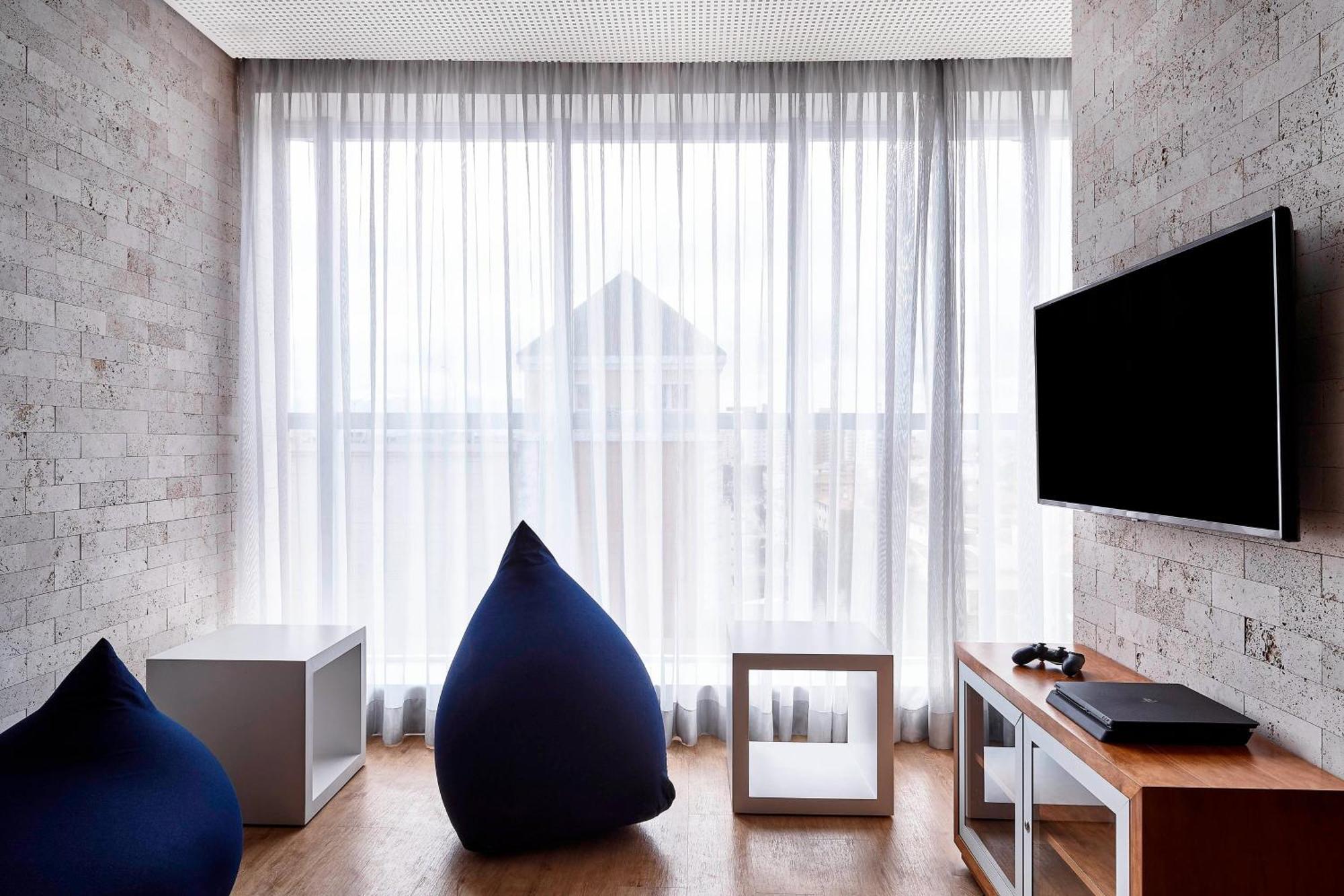 Sheraton Santos Hotel Eksteriør bilde A bean bag chair