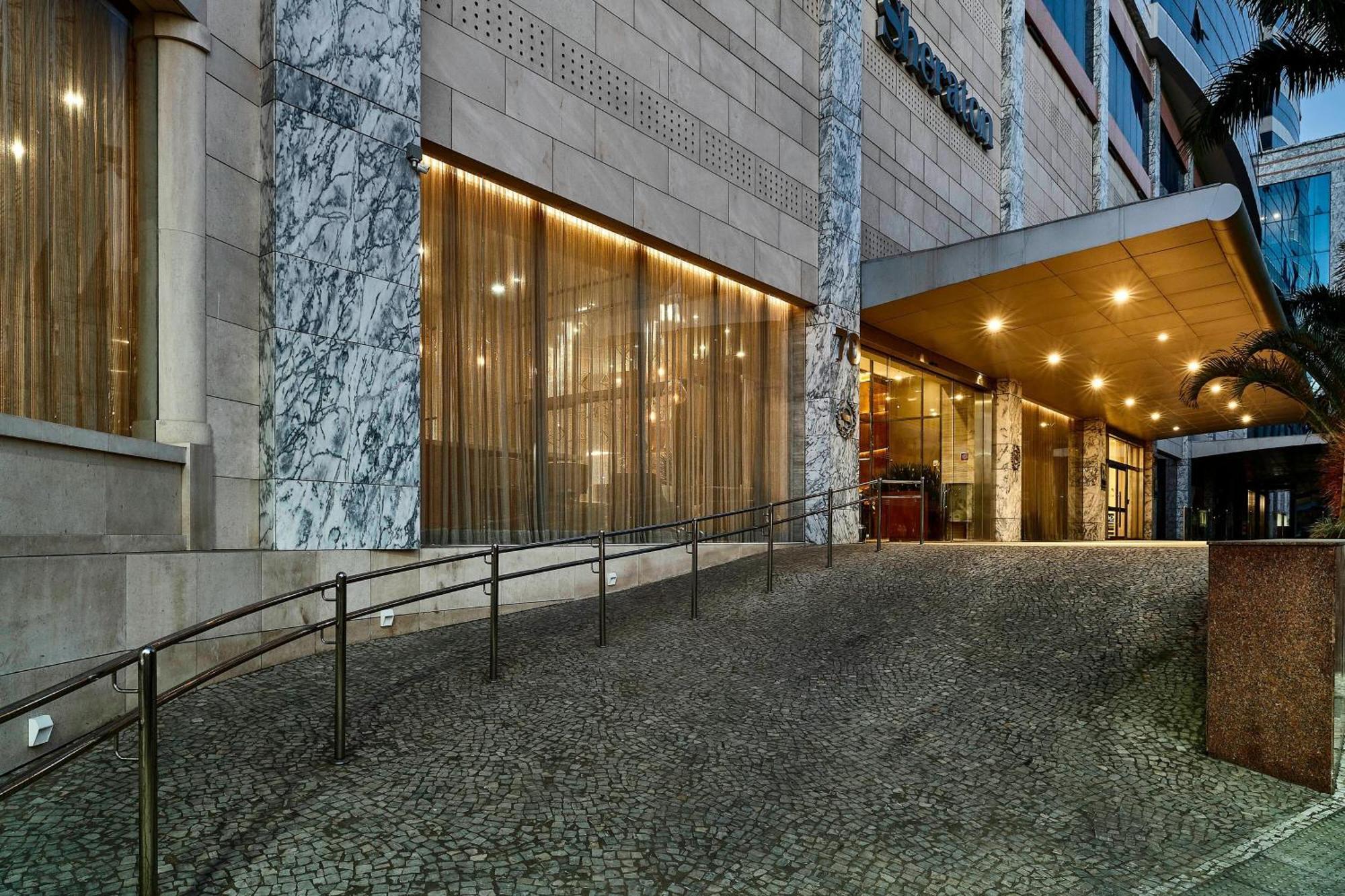Sheraton Santos Hotel Eksteriør bilde Entrance